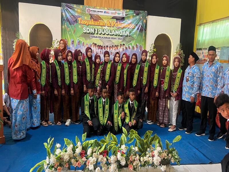 PERPISAHAN KELAS 6 SD NEGRI 1 JUGLANGAN